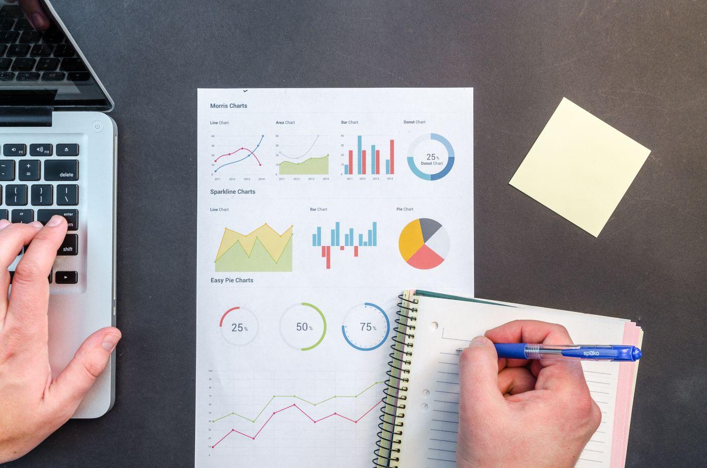 Data analytics and reporting visuals